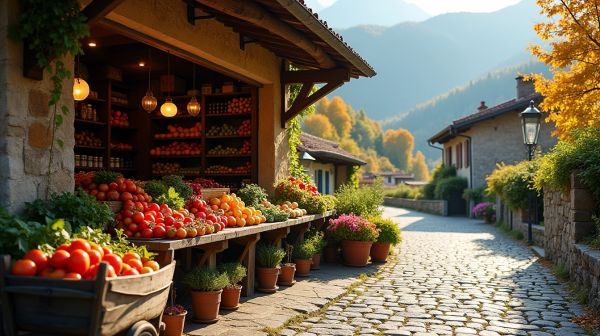 Produits locaux et cuisine de saison dans les Alpes du Sud
