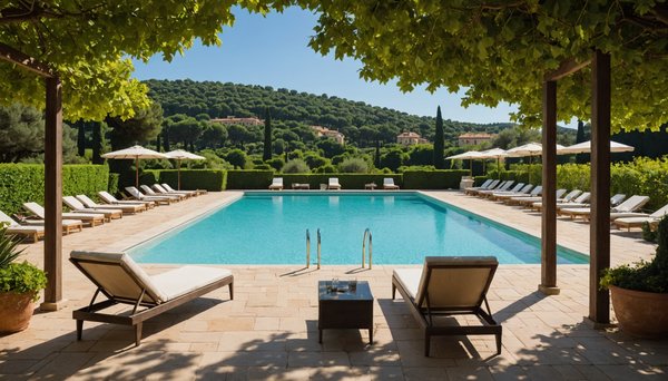 Luxe et détente au domaine de l'astragale à saint-tropez